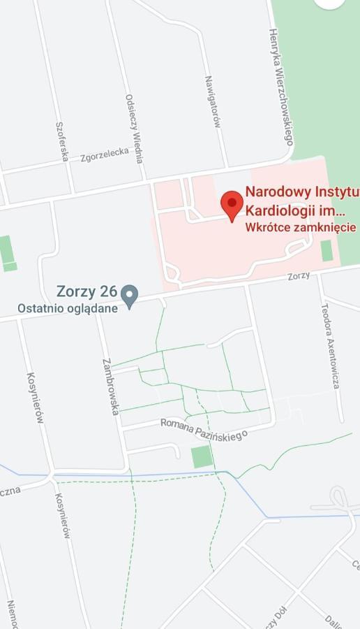 바르샤바 Apartament Zorzy Przy Instytucie Kardiologii Anin 아파트 외부 사진